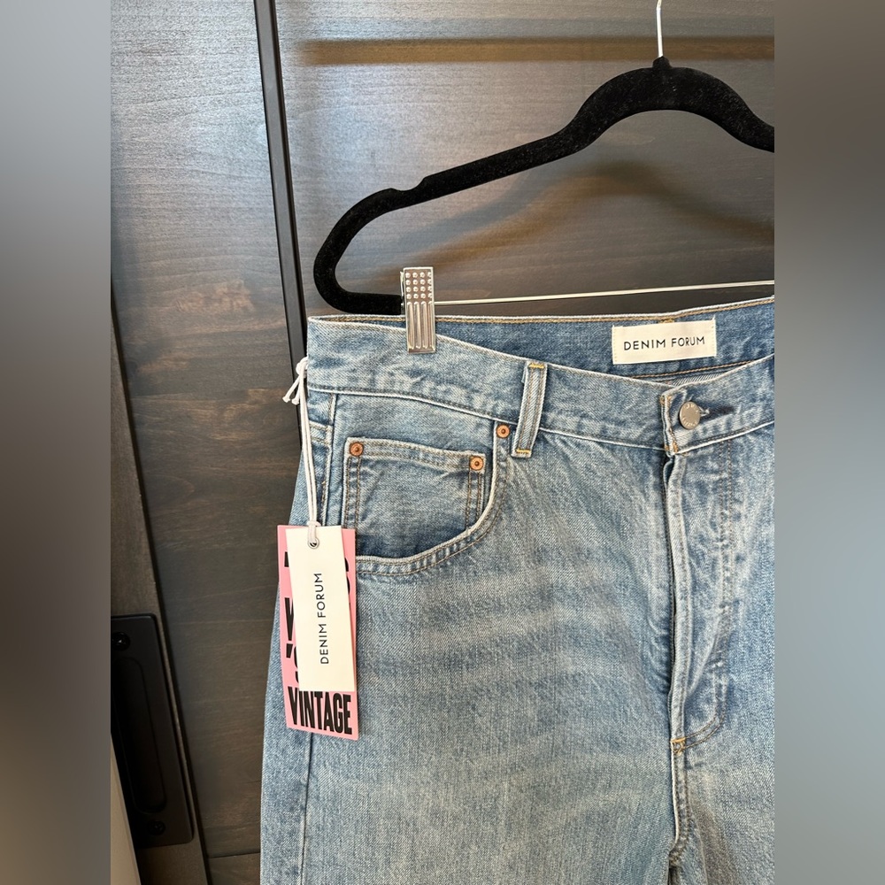 Denim Forum Blue Relaxed Jeans Vintage-Inspired - Picture 2 of 6